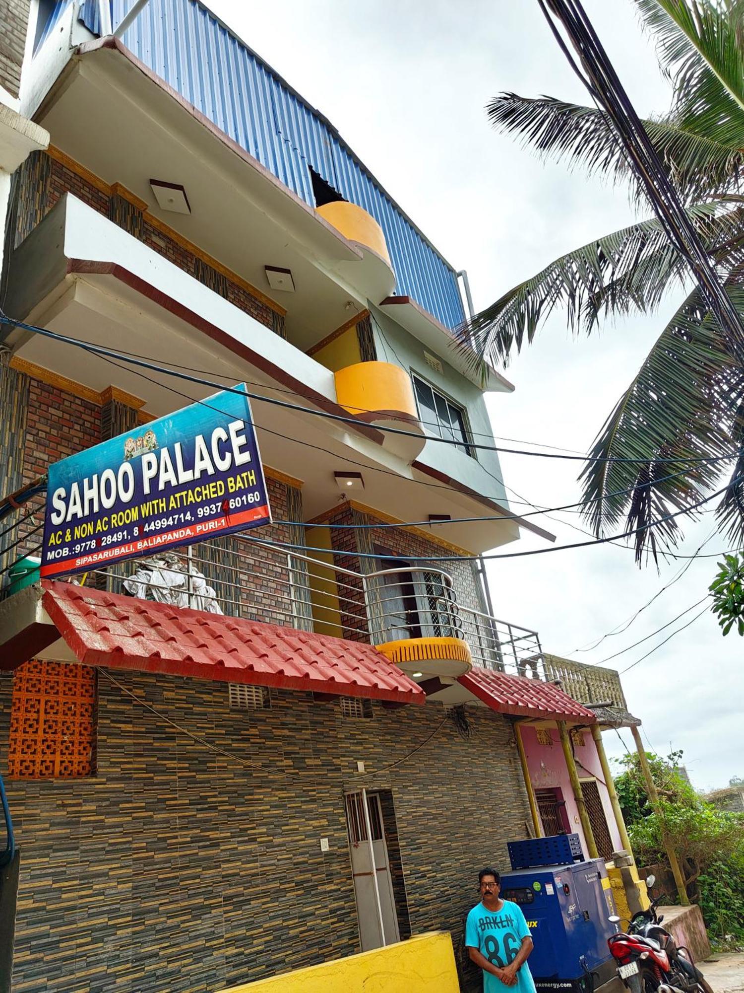 Goroomgo Sahoo Palace Puri - Prime Location Near Sea Beach - Excellent Service With Parking Facilities 外观 照片